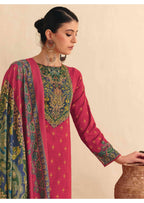 Pure Jaam Cotton Suit with Heavy Khatli Work