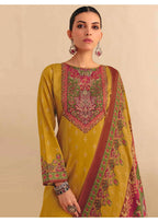 Pure Jaam Cotton Suit with Heavy Khatli Work
